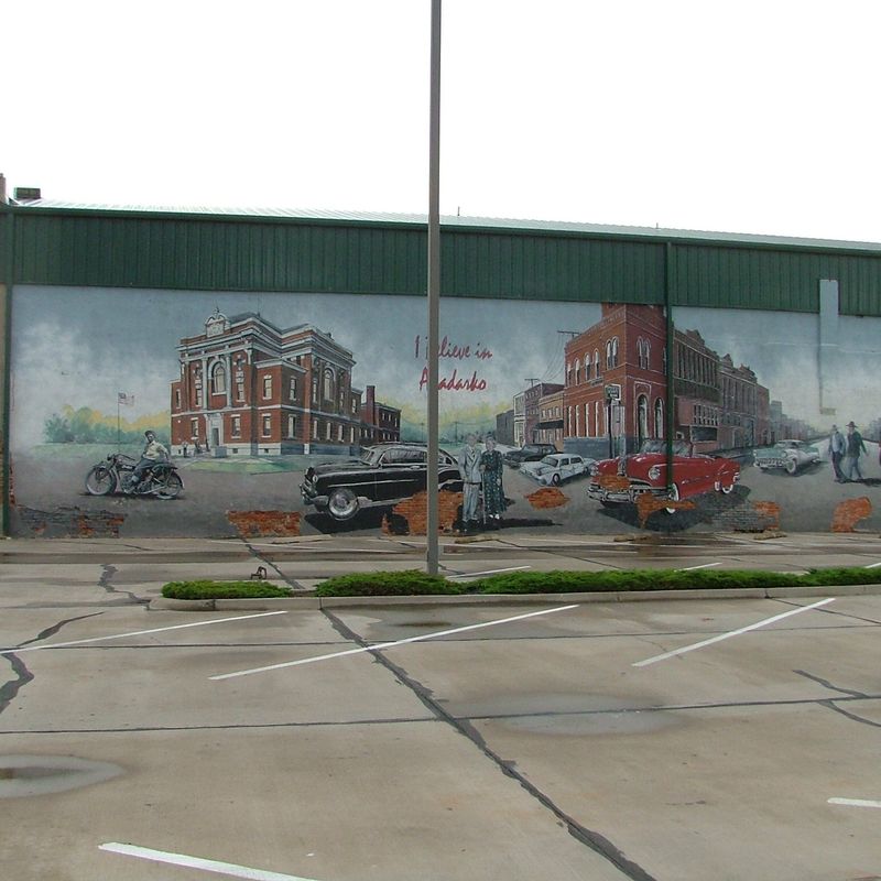 I Believe in Anadarko Mural Oklahoma's Official Travel